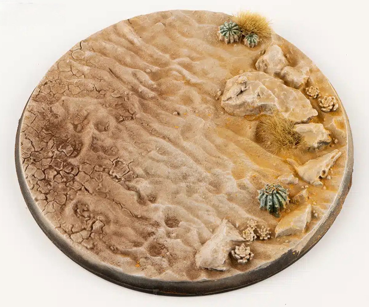 Deserts of Maahl Bases Pre-Painted (1x 100mm Round)